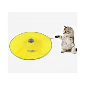 Jouet Interactif Pour Chat Avec Queue De Souris Électrique - Vitesses Réglables Pour Un Jeu Et Un Exercice Stimulants - Conception Durable En Nylon Et Abs - Neuf