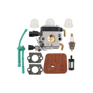 Kit de filtre &agrave; carburateur et &agrave; conduite d'air pour d&eacute;broussailleuses et coupe-bordures STIHL FS38 FS45 FS46 FS55 KM55 FS85 - Neuf
