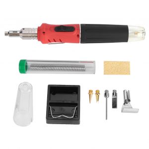 XYONG Fer a souder sans fil, kit de soudage au gaz butane auto-allumant, batterie rechargeable 8 W HS-1115K - Neuf