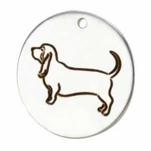 Bricolage Mignon Teckel Animal En Acier Inoxydable Suspendu Goutte D&eacute;cor Pendentif Accessoire (Argent) - Neuf