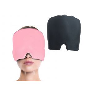 Masques oculaires en gel pour soulager les maux de t&ecirc;te et les migraines - Lot de 2 - Neuf