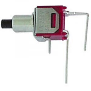 Velleman - Bouton-poussoir Subminiature Vertical 90&deg; - Spst Off-(on) Ts-21b - Neuf