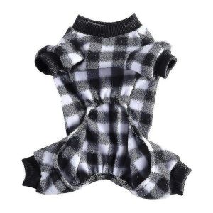 Pyjama Confortable Pour Chiens Et Chats - V&ecirc;tements De Nuit &Eacute;l&eacute;gants Pour L'hiver Et L'automne Pour Un Confort Ultime - Neuf