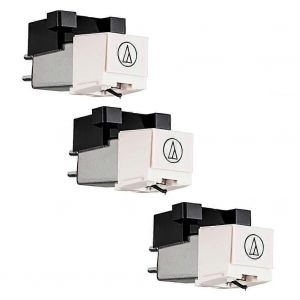 3Pc AT3600L Diamant Magnétique LP Vinyle Tourne-Disque Aiguille pour Platine Phonographe Platenspeler Reco - Neuf