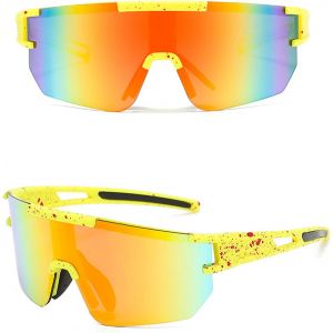 Lunettes De Soleil De Sport Pour Homme Et Femme - Lunettes De Soleil Polaris&eacute;es Pour Activit&eacute;s De Plein Air, Vtt, V&eacute;lo De Route, Cyclisme, Ski, Lunettes De Soleil Avec Uv400[Z3227] - Neuf