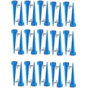 Bouteille d'irrigation goutte à goutte,bouteille d'irrigation goutte à goutte 30 pièces,arroseur automatique de plantes,irrigation goutte à goutte,avec vannes de régulation,pour jardin maison int - Neuf