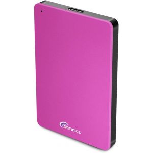 1 to Rose Disque Dur Externe Portable USB 3.0 Super Rapide Vitesse de Transfert pour Une Utilisation avec Un PC Windows, Mac, Xbox One et PS4 - Neuf