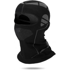 Kalanka-1 Pièces Cagoule Moto Masque Cagoule Moto Hiver Accessoire Moto,Respirant,Pour,Ski,Vélo,Running,Pour Homme Et Femme(Noir) - Neuf