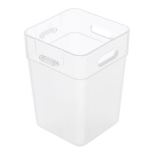 4 pièces Boîte de rangement latérale de réfrigérateur Organisateur de congélateur domestique polyvalent (L) - Neuf