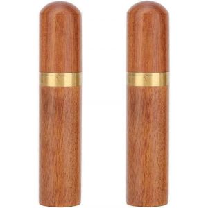 Boîte En Bois De Boîte À Aiguilles Nouvelle,Appropriée Boîte À Aiguilles,Porte-Aiguilles En Bois 2pcs,Aiguilles À Coudre,Boîtes De Logement Mini Universel - Neuf