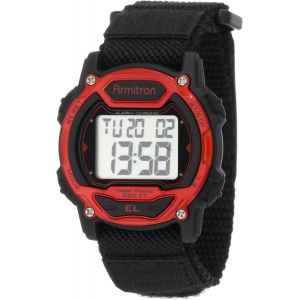Fdjhy-Sport Unisex Digital Chronograph Nylon Strap Watch, 45/7004 - Neuf