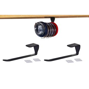 Crochets De Rangement Auto-Adh&eacute;sifs Pour Couvercles De Gobelets, &Agrave; Fixer Sous Les Placards - Lot De 2 - Neuf