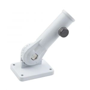 Support De M&acirc;t De Drapeau R&eacute;glable Porte-M&acirc;t De Drapeau Robuste Support De M&acirc;t De Drapeau En M&eacute;tal Simple - Neuf