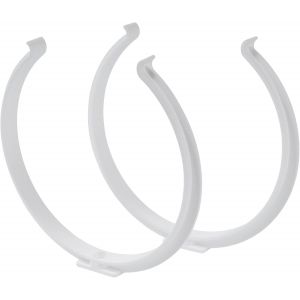 Lot de 2 colliers de serrage de 150 mm pour tuyau de ventilation rond - Supports muraux en plastique - Montage au mur ou au plafond - Pour systèmes de ventilation d'air ou d'évacuation d'air - Neuf