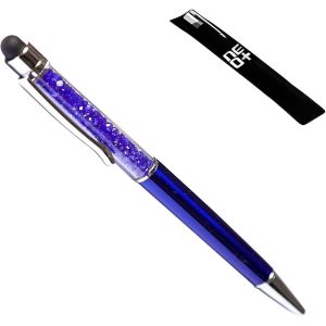QUALITÉ 2 - en - 1 écran Tactile capacitif Stylet et Stylo à Bille avec Cristaux (Marine) - Neuf