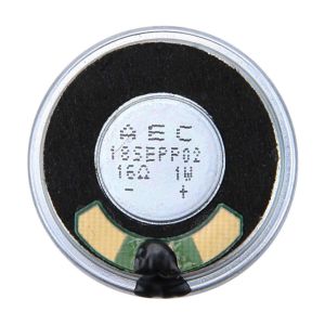 Haut-parleur à aimant interne en aluminium de 36 mm 16 Ohm 1W - Neuf