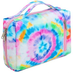 Trousse de toilette bleue tie-dye - Neuf