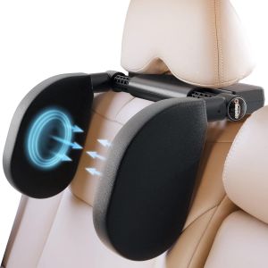 Subzonal-Repose T&ecirc;te Voiture Appui T&ecirc;te Voiture Cale T&ecirc;te Enfant Voiture R&eacute;glable Rotation &Agrave; 360 &deg; Lat&eacute;ral Pour Si&egrave;ges Auto Ideal Pour Dormir En Voiture Voyage - Neuf