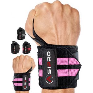 Prot&egrave;ge Poignet Musculation Sangle Musculation Poignet Wrist Wraps Sangle De Levage Musculation Pour Femmes Et Hommes Poignet De Force Protege Poignet Musculation Bande Poignet Musculation.[K735] - Neuf