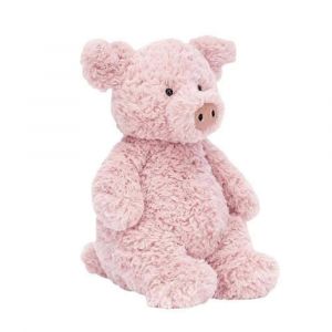 Adorable poupée en peluche cochon rose, décoration pour enfants, 33 cm-Camion mélangeur jaune - Neuf