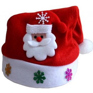 Chapeaux De Père Noël Lumineux Pour Enfants Avec Décalcomanies De Noël Élégant - Neuf