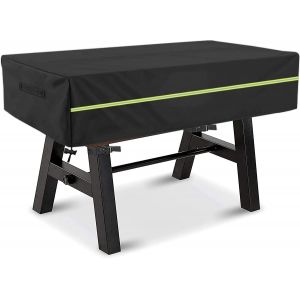 Housse Baby Foot, Housse de Table de babyfoot rectangulaire 420D Oxford imperm&eacute;able &agrave; l'eau et &agrave; la poussi&egrave;re pour Chaise de Billard Noir 160 x 115 x 50 cm - Neuf