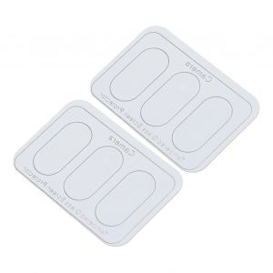 Protecteur d'objectif de caméra en verre trempé pour casque VR Meta Quest 3 Anti Scratch Anti Fingerprint 2 Set - Neuf