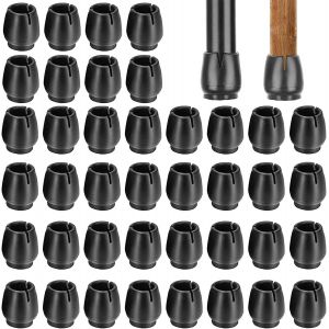 40 Pi&egrave;ces Caoutchouc Table et Chaise Antid&eacute;rapantes Pieds, Chaise Casquettes Pieds de Chaise Protecteur, Couvre-Jambes de Chaise pour Jambes de Meubles Rondes (12-16mm) - Neuf