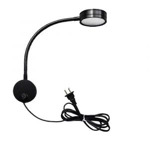 5w Murale Lampe De Lecture Flexible Col De Cygne Led De La Nappe De La Lampe Et L'interrupteur Pour La Chambre &Agrave; Coucher, Bureau, Banc, Studio (03 Noir Chaud Et Blanc) - Neuf