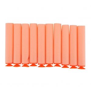 7,2 cm de fl&eacute;chettes en mousse Bullet pour la s&eacute;rie Blaster Toy Gun Refill Pack Orange - Neuf