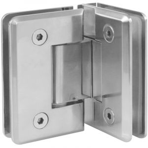 Amig Charni&egrave;re Douche B 88 X 54 Mm Zamak Nickel&eacute; Mat - Neuf