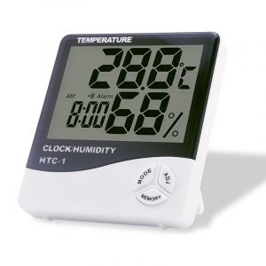 Numérique Thermomètre Hygromètre avec Sonde Extérieure - Grand Écran LCD - ¿/¿ Interrupteur de la Maison/Bureau/Chambre à coucher - Neuf