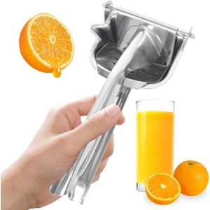 Presse Agrumes Manuel, Presse Citron Presse Orange En Acier Inoxydable, Presse Fruits Manuel Robuste Extracteur De Jus, Utilis&eacute; Pour Jus De Citron, Jus D'orange, Jus D'agrumes - Neuf