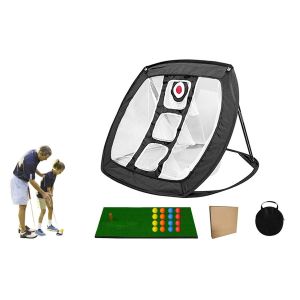 Filet D'entra&icirc;nement De Golf Portable Avec Cibles Pour L'entra&icirc;nement En Int&eacute;rieur Et En Ext&eacute;rieur - Neuf