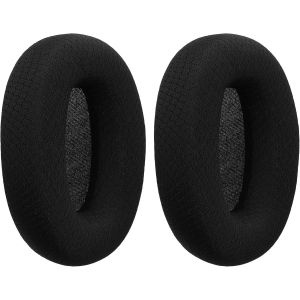 LORANKA-2X Coussinet de Rechange Compatible avec Skullcandy Crusher ANC 2 - Coussinets en Maille pour Casque Audio - Noir - Neuf