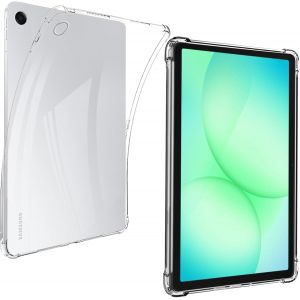 LORANKA-Coque pour Samsung Galaxy Tab A11+/Tab A11 Plus 11"", l&eacute;g&egrave;re, souple, souple, renforc&eacute;e en TPU souple, protection contre les chutes, antichoc et anti-rayures - Transparent - Neuf
