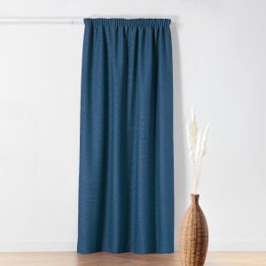 Rideau Thermique &Agrave; Galon Fronceur Effet Bouclette - Neuf