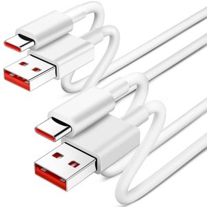 JGD-C&acirc;ble USB C pour Xiaomi Redmi Note 12 Pro 12S 11 Pro+ 5G 1M+2M C&acirc;ble USB Type C 120W Charge Rapide USB C C&acirc;ble 6A C&acirc;ble USB C Charge pour Xiaomi POCO X5 Pro F5 11 12 Lite pour Xiaomi Pad - Neuf