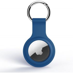 VornixorSarlshop-Coque de protection en silicone pour AirTag, &eacute;tui de protection compatible avec Apple pour AirTags Tracker, porte-cl&eacute;s pour cl&eacute;s, sac, chien, porte-cl&eacute;s pour AirTag, &eacute;tui pour AirTag - Neuf