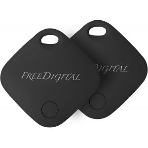Lbgwp60-Air Tag,Smart Tracker,Certifié Fmi, Airtag1 Pièce, Fonctionne Avec Apple Où Est (Ios Uniquement, No Android),Localisateur De Clés,Bagages, Sacs,Smartag Avec Batterie Remplaçable (2 Pièces - Neuf