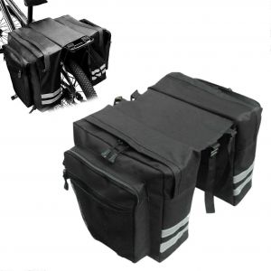 Sacoche De Selle De Velo Double Face 30 L Avec Plusieurs Poches, Sacoche De Selle Pour Velo - Neuf