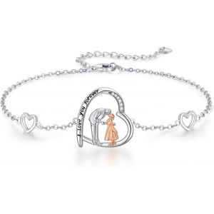 Collier Médaillon Pour Femme Et Fille - En Argent Sterling 925 - Cadeau D'anniversaire Et De Noël - Neuf