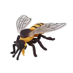 Pack de 4 figurines d'insectes Cycle de vie de l'abeille Abeille Figurines d'insectes réalistes Jouets Scienc éducative - Neuf