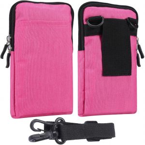 KAL-Sac De Ceinture Clip Pour Téléphone Portable, Petit Sac À Bandoulière Homme, Femme Homme Universel Sacoche De Ceinture Travail Pochette Telephone Sac À Épaule Sac À Main Housse De Transport - Neuf