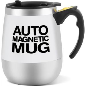 Tasse &Agrave; Caf&eacute; Avec M&eacute;langeur Automatique En Acier Inoxydable Magn&eacute;tique Pour Caf&eacute;, Th&eacute;, Chocolat Chaud, Lait, Cacao - Neuf
