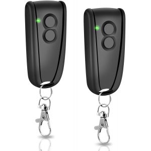Mevronisshop-433,92 Mhz Telecommande Porte Garage, 2 Boutons Telecommande Portail, Compatible Avec Ecostar Rsc2, Rse2 Telecommande, Compatible Avec Liftronic 500, 700, 800 Porte De Garage(2 Piece) - Neuf