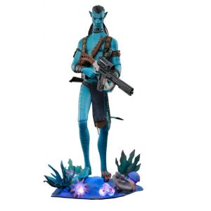 Figurine Hot Toys Mms684 - Avatar 2 : The Way Of Water - Jake Sully Deluxe Version - Neuf