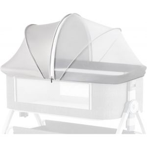 Kal-Jumuao Moustiquaire Universelle Pour Lit De Bébé, Moustiquaire Pour Lit D'enfant, Moustiquaire Pour Bébé Avec Fermeture Éclair, Durable, Pour Lit De Bébé, Berceau Ou Parc (Blanc A) - Neuf