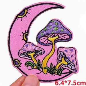La Gentillesse Est Magique/Dessin Animé Broderie Patch Lettre Patch Fer Sur Les Patchs Pour Vêtements Thermoadhésif Patchs Sur Les Vêtements Coudre Bricolage - Neuf