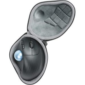 &Eacute;tui de Voyage Rigide Housse Cas pour Logitech M570 Souris Laser sans Fil avec trackball de - Neuf
